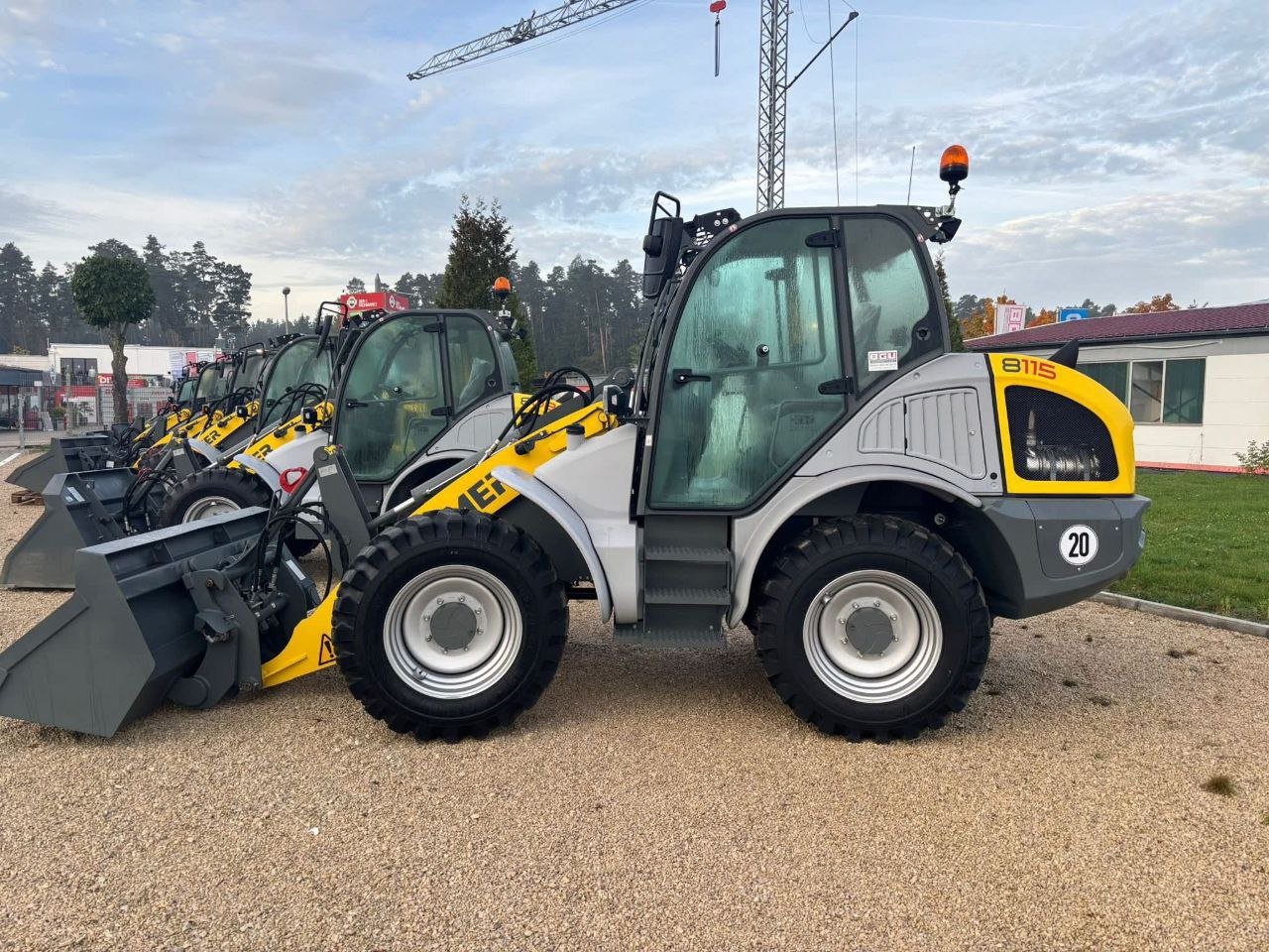 Kramer loader for sale in Egypt, Kramer 8115 model 2023 located in Mansoura, the best website for selling trucks and heavy equipment in Egypt