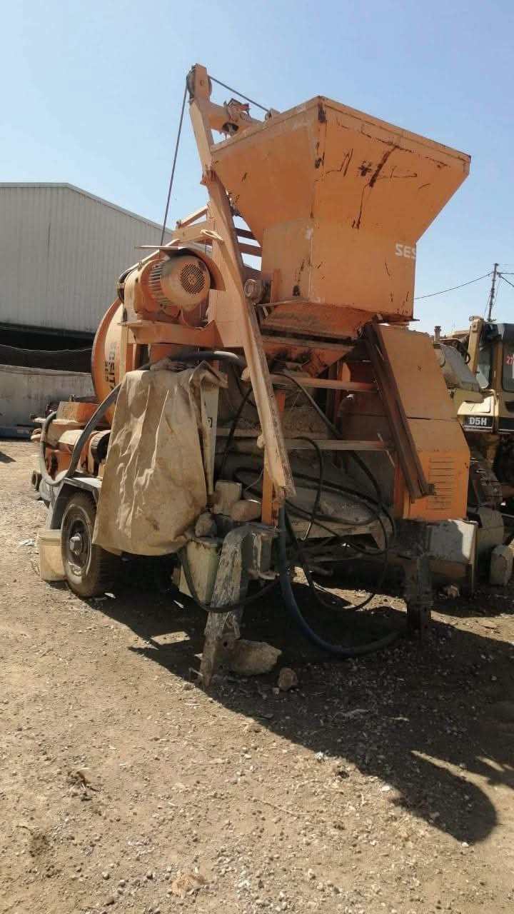 Mixer for sale in Egypt, Gibala 270 model 2002 located in Cairo, the best site for selling trucks and heavy equipment in Egypt