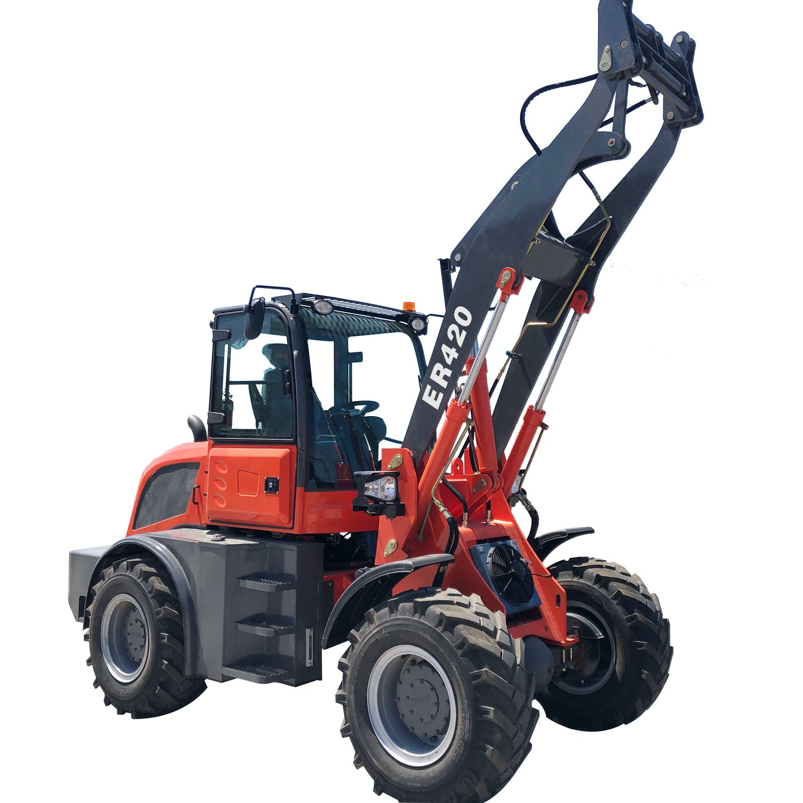 EVERUN ER420 loader for sale in Mansoura, EVERUN ER420 model 2010 located in Mansoura, the best site for selling trucks and heavy equipment in Egypt