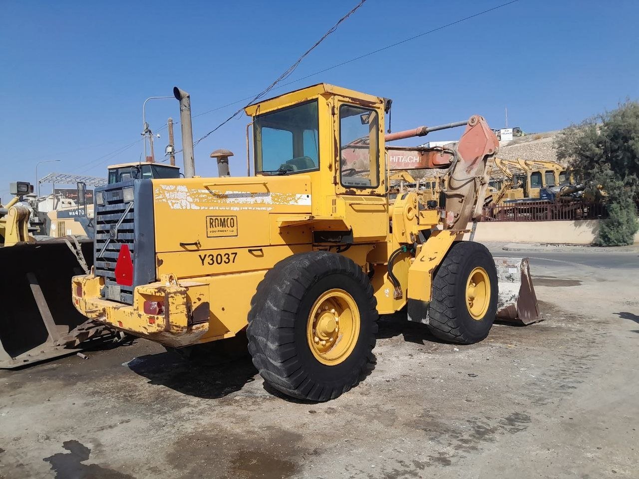 Volvo loader for sale, Volvo L90B model 1999 located in Cairo, the best site for selling trucks and heavy equipment in Egypt