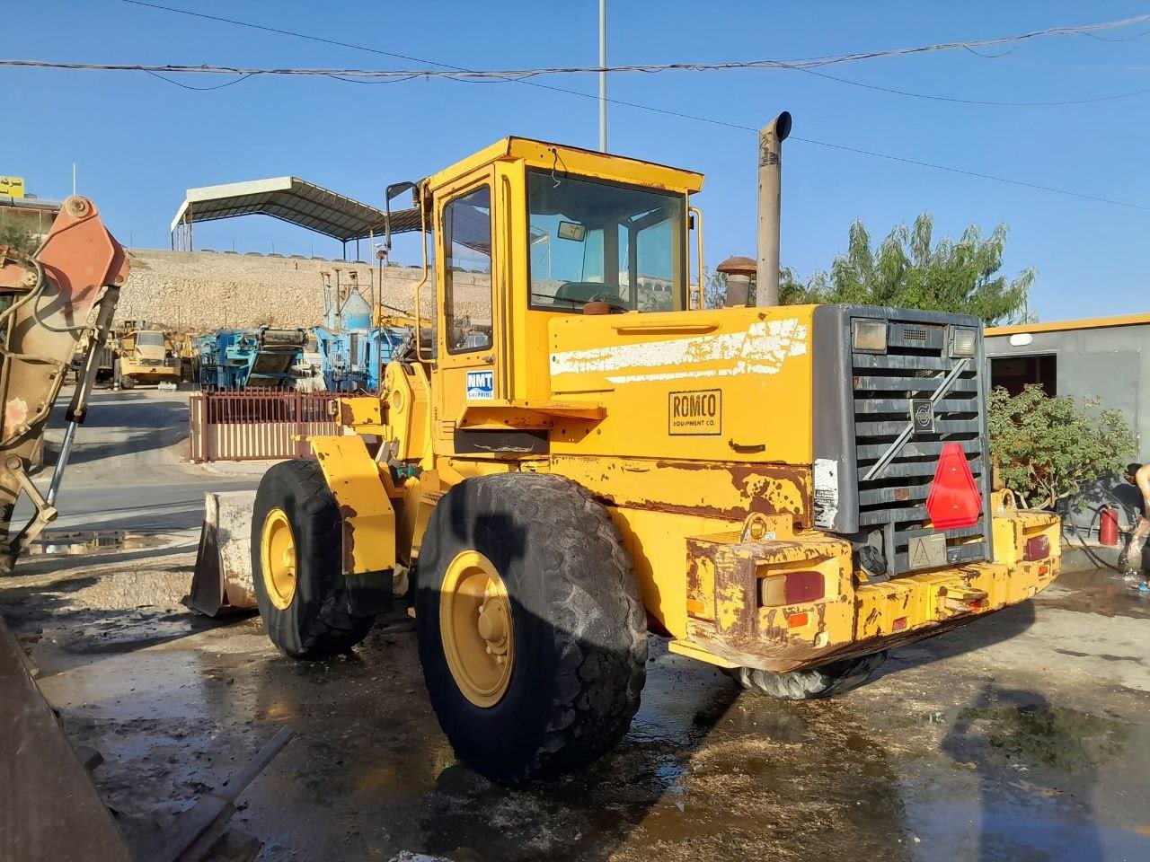 Volvo loader for sale, Volvo L90B model 1999 located in Cairo, the best site for selling trucks and heavy equipment in Egypt