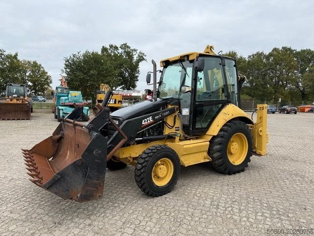 CATERPILLAR loader for sale, CATERPILLAR 422, 2007 model, imported from Europe. The best site for selling trucks and heavy equipment in Egypt.