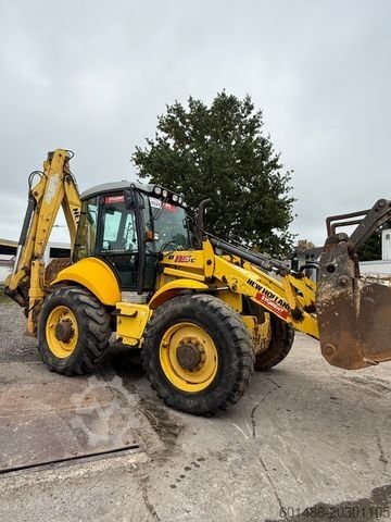 NEW HOLLAND loader for sale, NEW HOLLAND 115, 2012 model, imported from Europe. The best site for selling trucks and heavy equipment in Egypt.