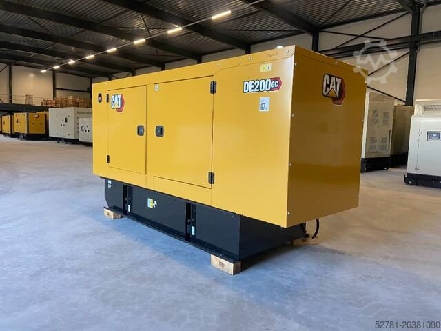 CAT generator for sale, CAT DE200GC model 2025 imported from Europe, the best site for selling trucks and heavy equipment in Egypt
