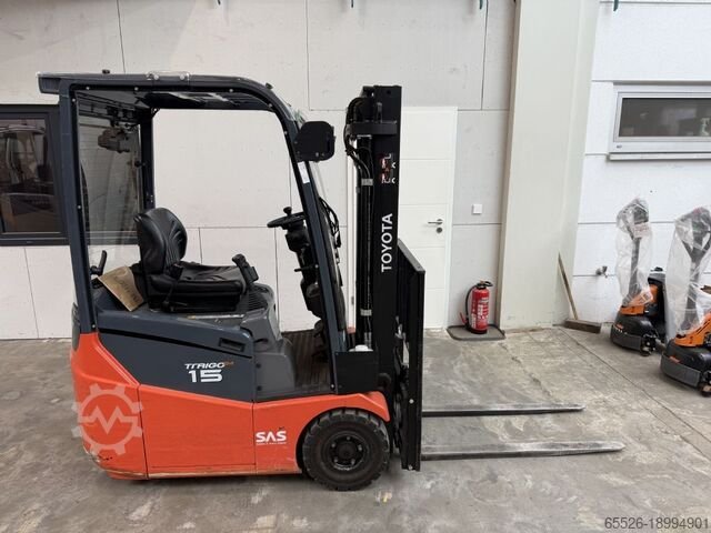 Forklift Toyota for sale, 2015 Toyota FBEST model imported from Europe, the best site for selling trucks and heavy equipment in Egypt