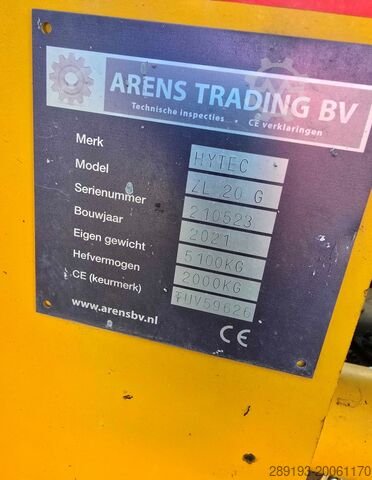 HYTECH loader for sale, HYTECH ZL20 model 2021 imported from China, the best site for selling trucks and heavy equipment in Egypt