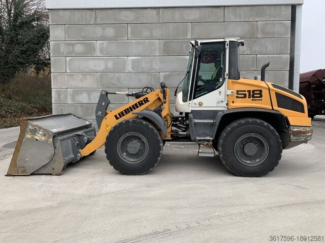 Liebherr loader for sale, Liebherr L518 model 2018 imported from China, the best site for selling trucks and heavy equipment in Egypt