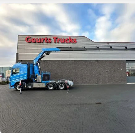 Volvo crane for sale, Volvo FH540 model 2017 imported from Europe, the best site for selling trucks and heavy equipment in Egypt