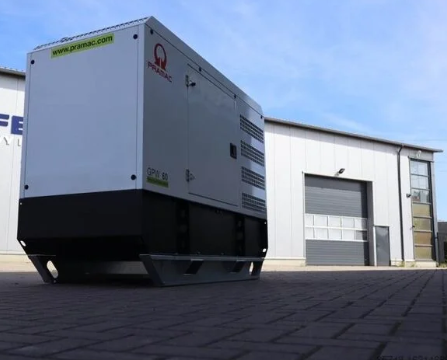 Pramac generator for sale, Pramac GPW60I model 2022, imported from Europe, the best site for selling trucks and heavy equipment in Egypt