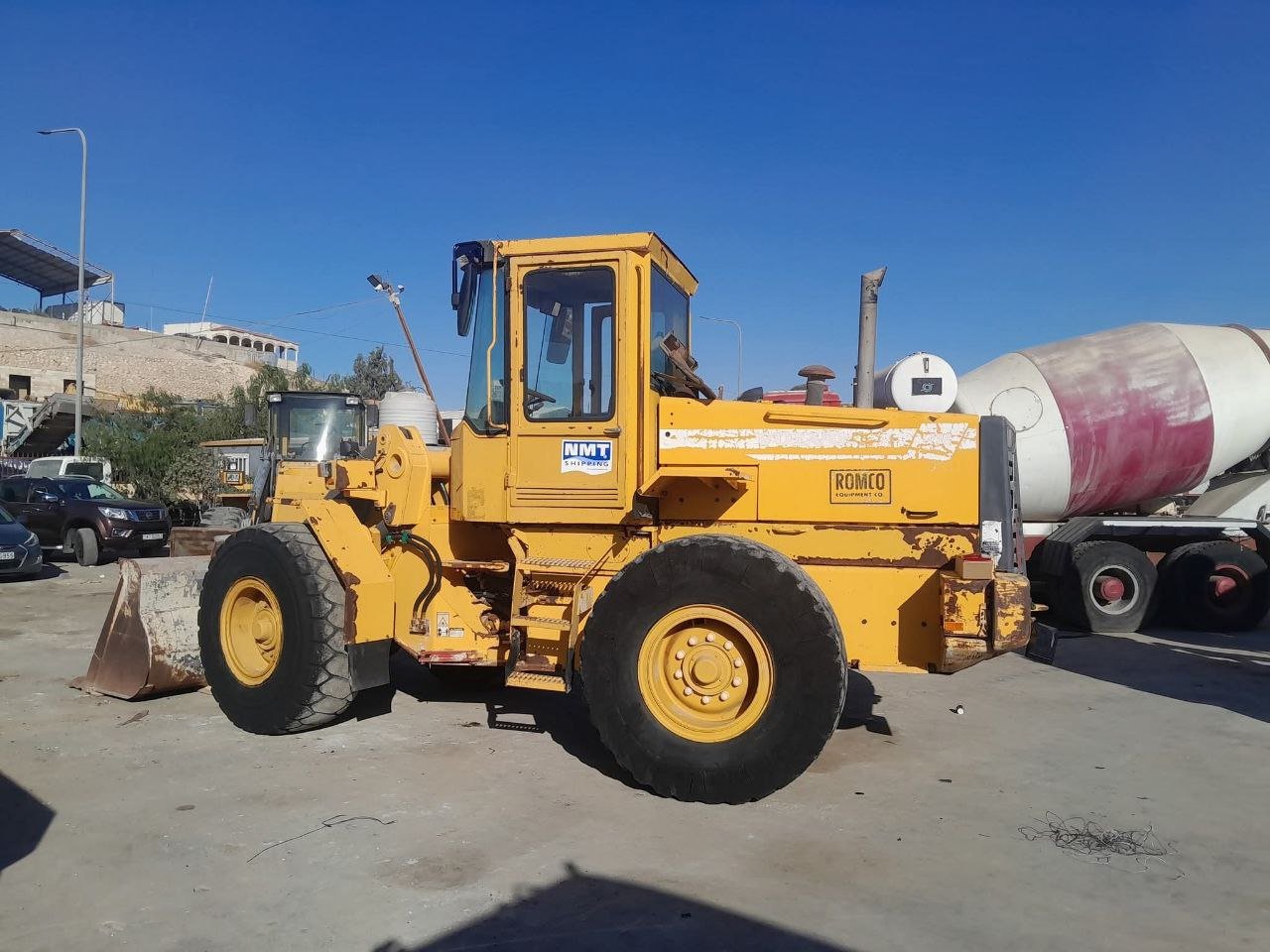 VOLVO loader for sale in Assiut, VOLVO L70C, 1997 model, located in Assiut. The best site for selling trucks and heavy equipment in Egypt.