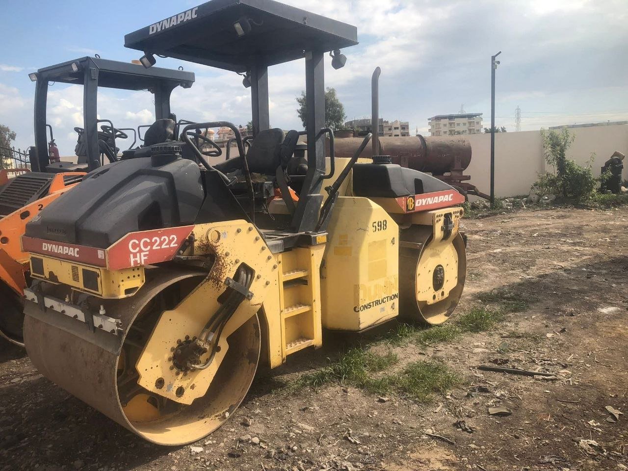 Denpac Roller for sale in Cairo, Denpac CC222HF model 2006 available in Cairo, the best site for selling trucks and heavy equipment in Egypt