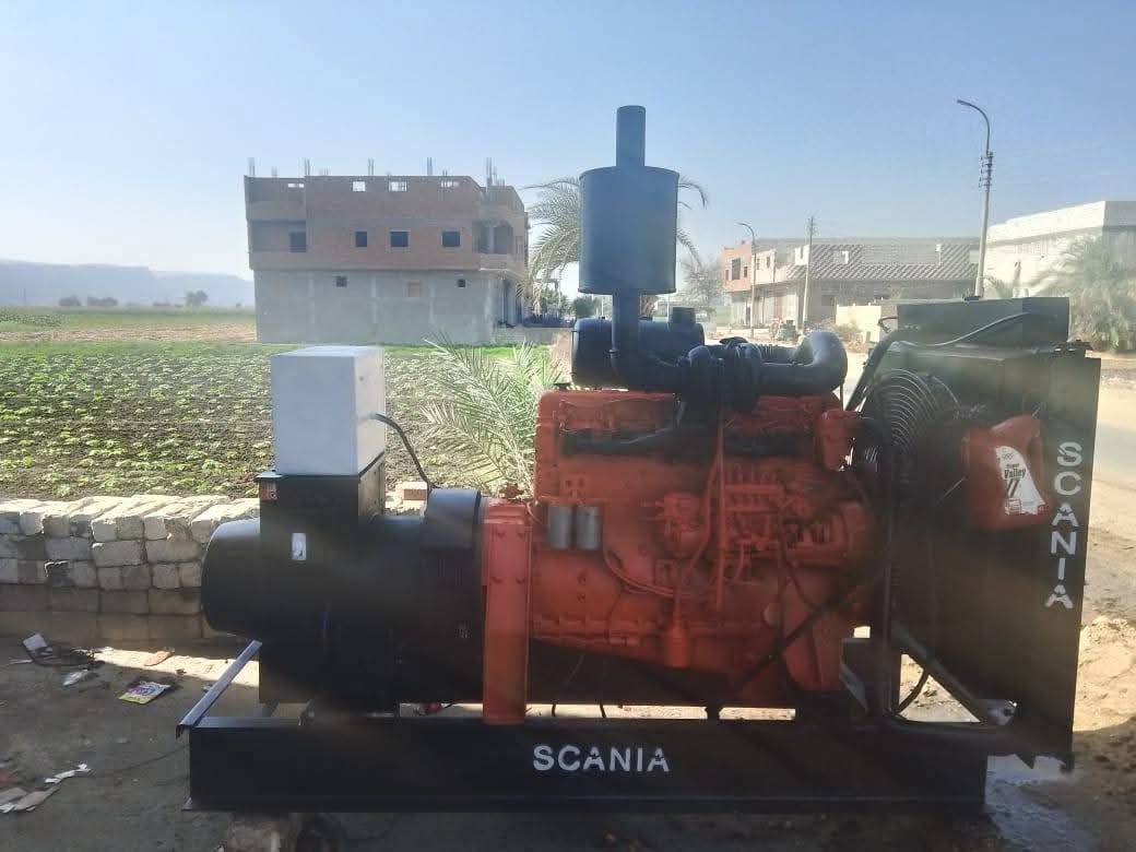 مولد سكانيا للبيع في الجيزة,  سكانيا 140 موديل 2004 تواجد الجيزة, أفضل موقع لبيع الشاحنات والمعدات الثقيلة في مصر