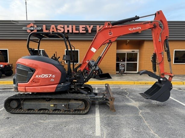 KUBOTA excavator for sale in Mansoura, KUBOTA KX057-5 model 2022, located in Mansoura, the best site for selling trucks and heavy equipment in Egypt