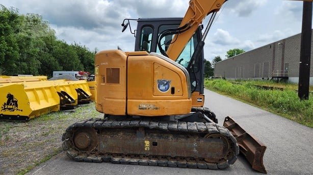 CASE excavator for sale in Mansoura, CASE CX75SR model 2013, located in Mansoura, the best site for selling trucks and heavy equipment in Egypt