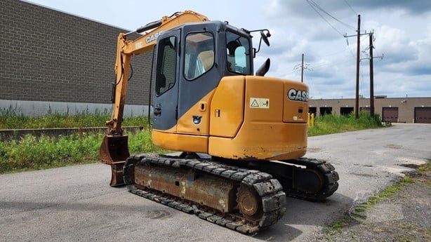 CASE excavator for sale in Mansoura, CASE CX75SR model 2013, located in Mansoura, the best site for selling trucks and heavy equipment in Egypt
