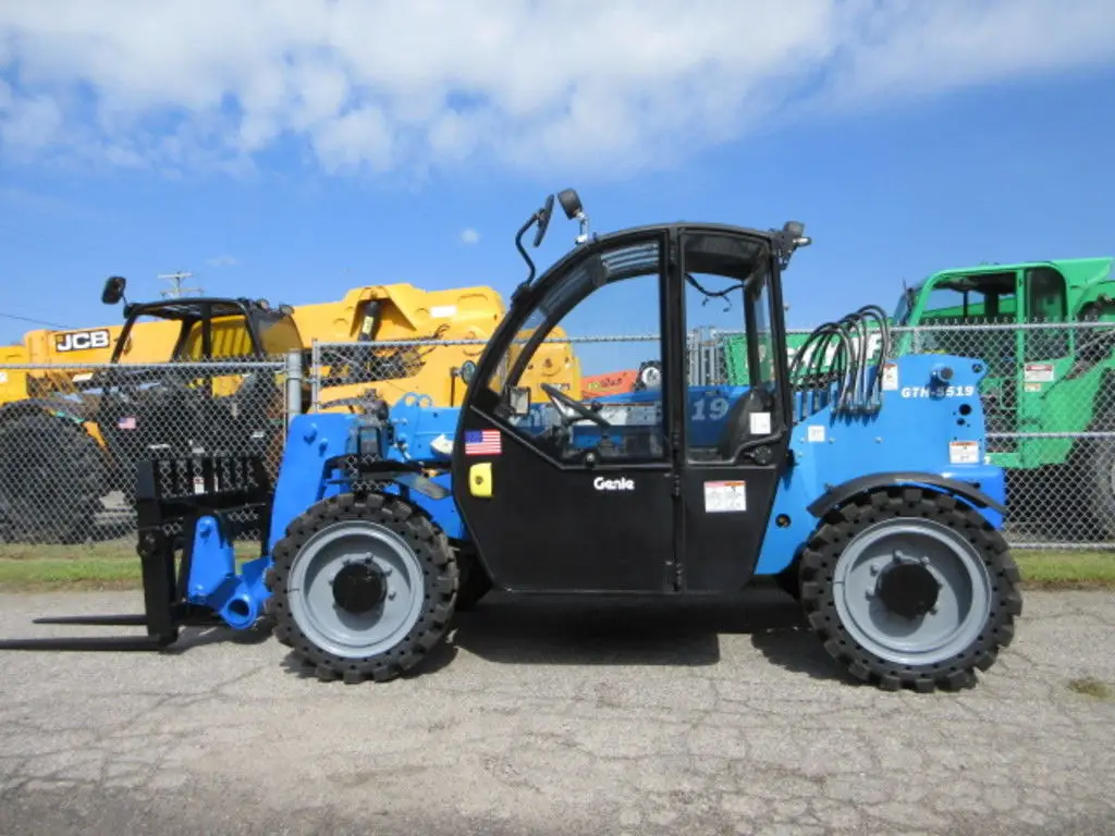 GTH Telescopic Crane for sale in Mansoura, GTH 5519 model 2018, located in Mansoura, the best site for selling trucks and heavy equipment in Egypt