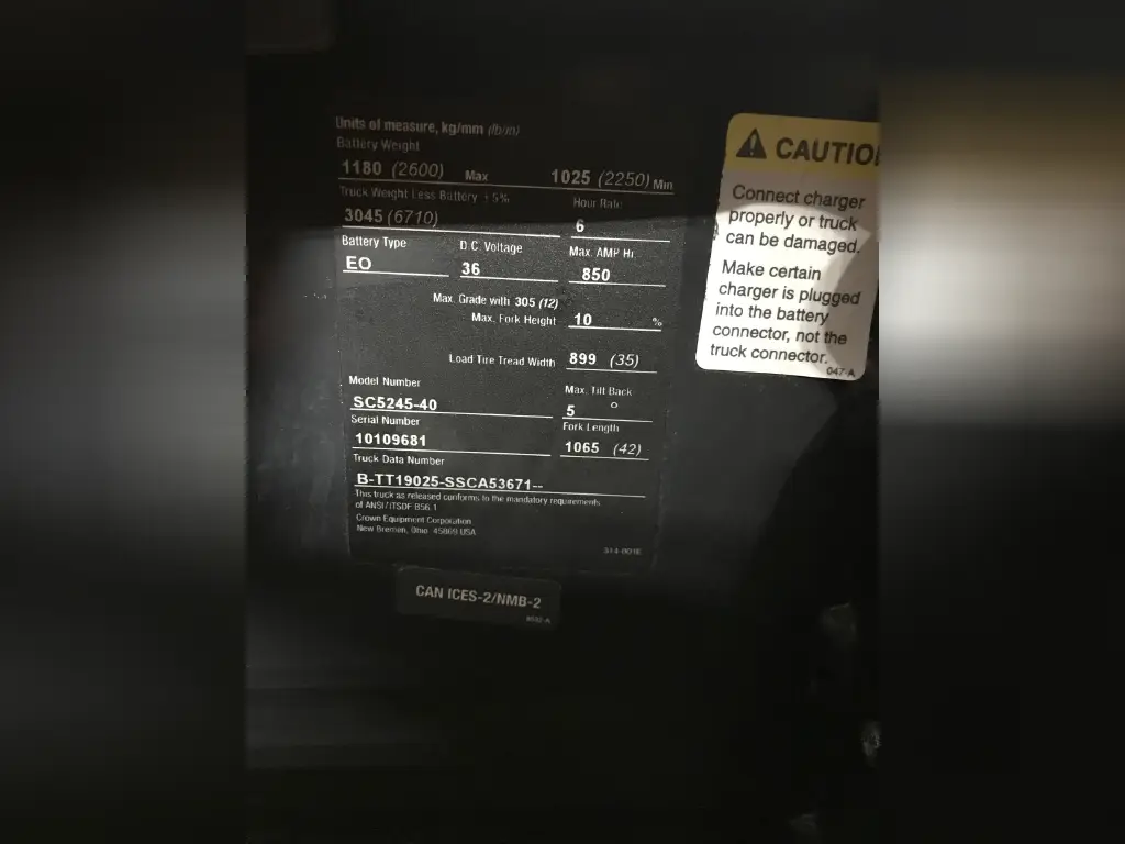 كلارك CROWN للبيع في المنصورة,  CROWN SC5245-40s موديل 2018 تواجد المنصورة, أفضل موقع لبيع الشاحنات والمعدات الثقيلة في مصر