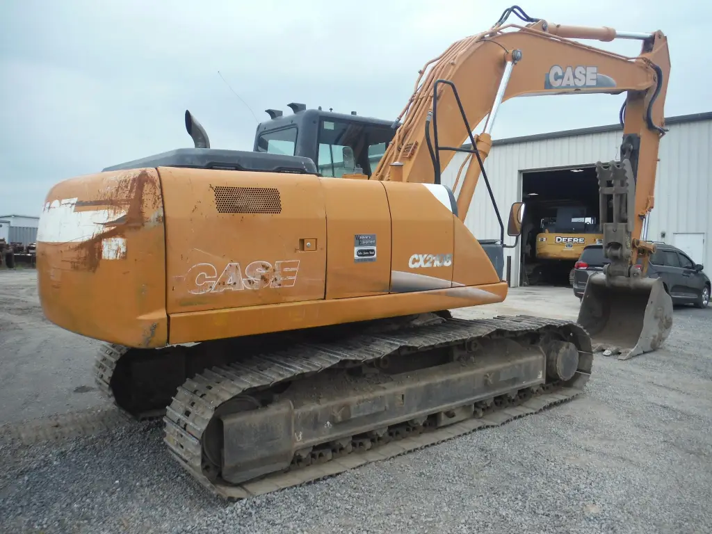 CASE excavator for sale in Giza, CASE CX210BN model 2009, located in Giza, the best site for selling trucks and heavy equipment in Egypt