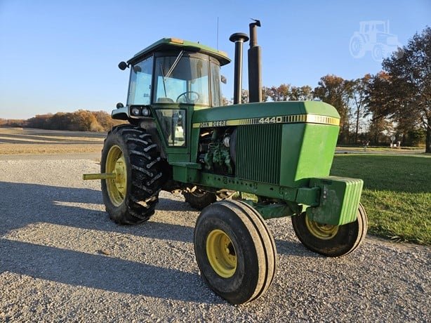 DEERE tractor for sale in Cairo, DEERE 4440 model 1980 located in Cairo, the best site for selling trucks and heavy equipment in Egypt